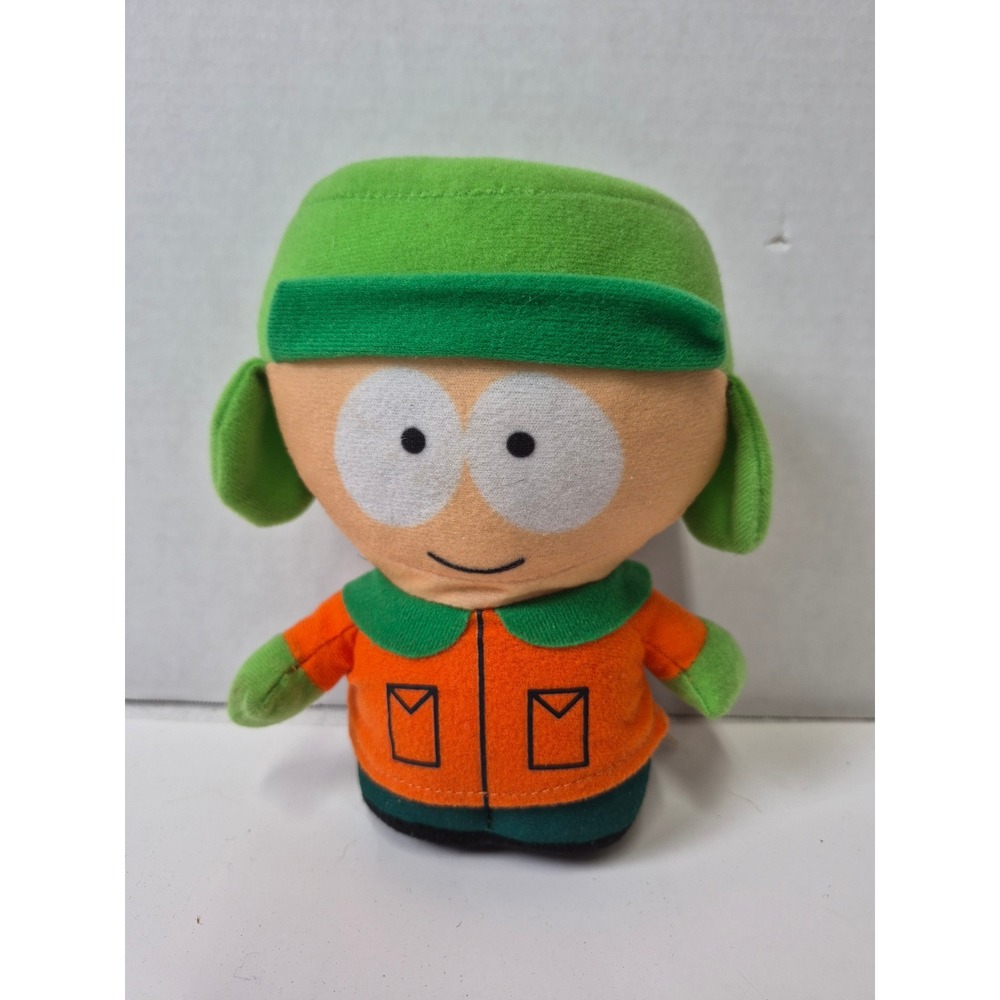 South Park Kyle Broflovski Plush 6 Inch Small Stuffed Character Toy Green Orange